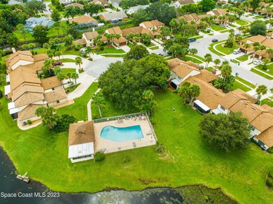 Cul-de-sac  home and pool