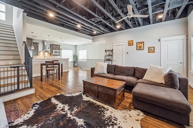Second floor living area is ideal for entertaining