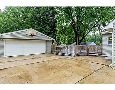 Parking Lot/Garage. Large two car garage and parki