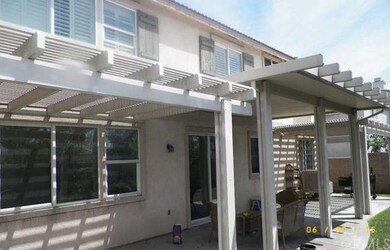 Backyard patio