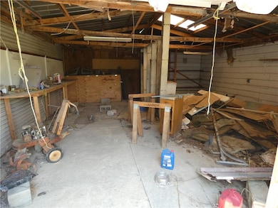 Inside Garage