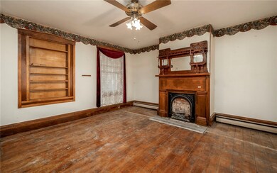 The focal point of the Parlor is this beautiful de