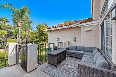 Patio overlooking the park