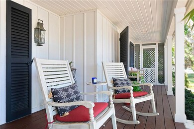 Front porch perfect  for Your morning coffee