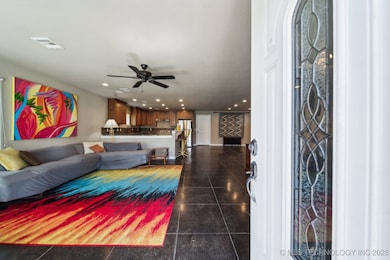 Large open floorplan.