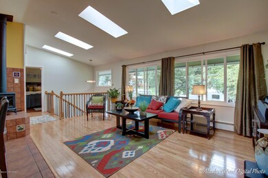 Numerous skylights let the sun pour in
