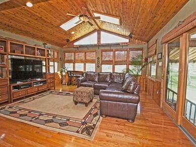 Large wall space to fit your entertainment pieces.