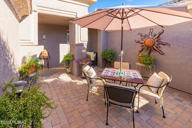 front courtyard