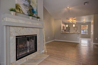 Fireplace with Carrara Marble