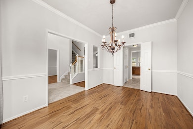 Opposite view of formal dining