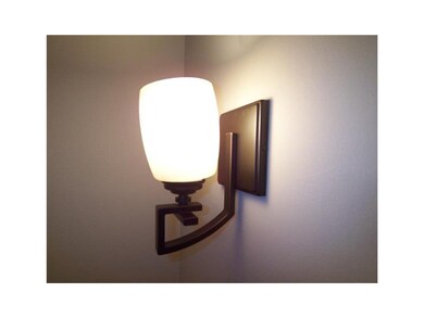 Formal Dining Room. New wall sconce.