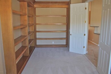 Library off Entry Way w/ Fresh Paint