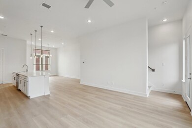 Unfurnished living room featuring recessed lightin