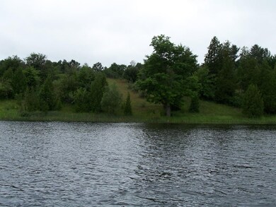 Rolling hills across the river