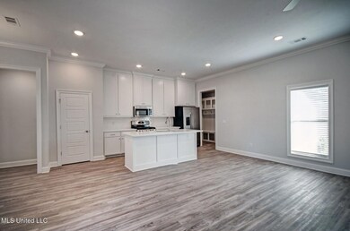 Open kitchen & living room