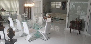 formal dining area