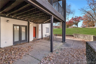 You can decorate this patio and make it your own.  It can be a serene refuge.