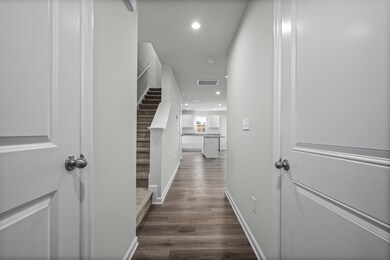 LVP on first floor