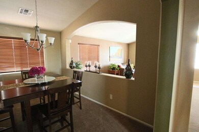 Dining Room & Pass through to Living Roo