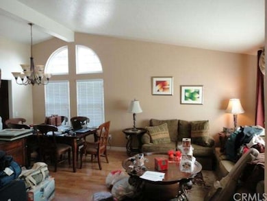 Formal living room and dining area
