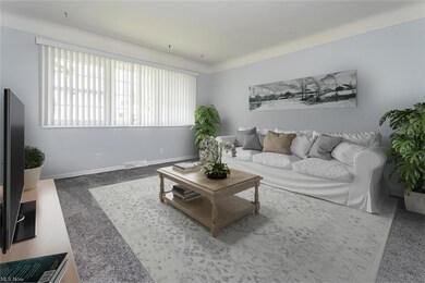 Virtually Staged Living Room