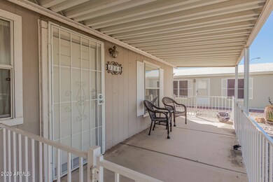 Cozy front porch