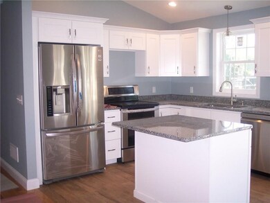 spacious kitchen with stainless steel appliances a