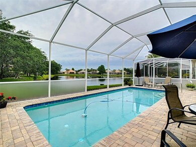Solar & new gas heater for your lake view pool.