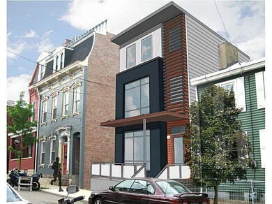 Exterior Front. Rendering by Moss Architects of 38
