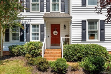 View of front porch