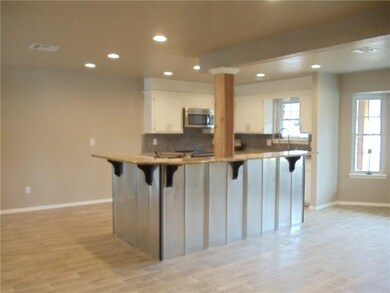 View from living looking back towards kitchen. Ope