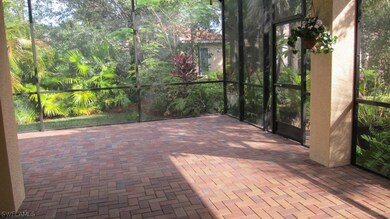 New extended lanai with pavers