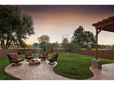 Evenings in the back yard don't get much better th