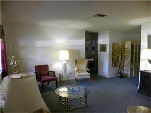 View of Livingroom from front doot
