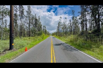 Approximate boundaries of lot 5096 marked by cones.  Photo taken looking in the direction of Road F.