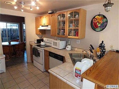 Upgraded kitchen with new cabinets