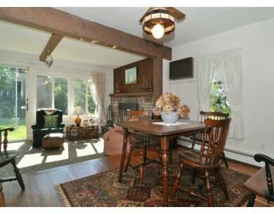 Dining Room. Dining adjoins  windowed family room