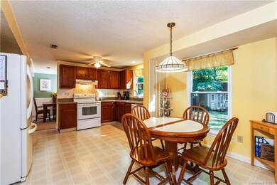 Large Country Eat In Kitchen overlooking the Backy