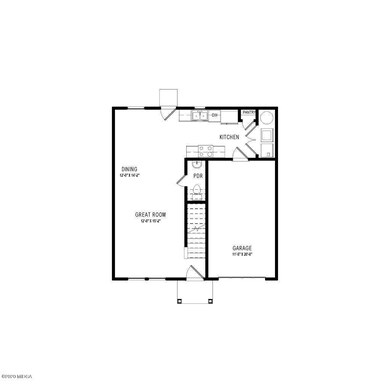 1401 1-Car - Floor Plan - BROCHURE - GRP