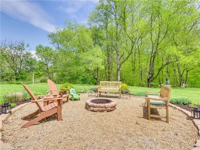Enjoy cool eveings around the fire pit. Roast hotdogs and marshmellows. Catch lighting bugs in this large back yard.