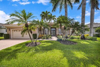 View of front of property with a garage and a fron