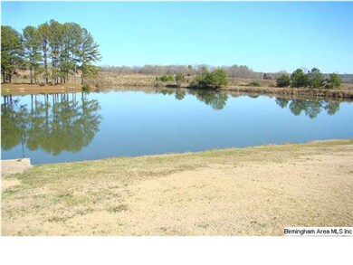The private lake is a striking feature!  The lake 