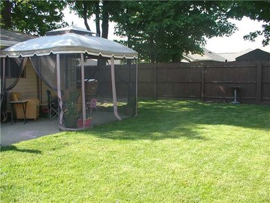 Exterior Back. Large backyard. Great for entertain
