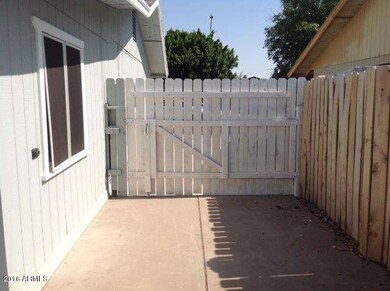 Backyard - gate from inside