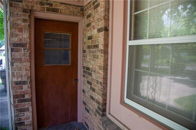 Attached garage accessed by exterior door under pr