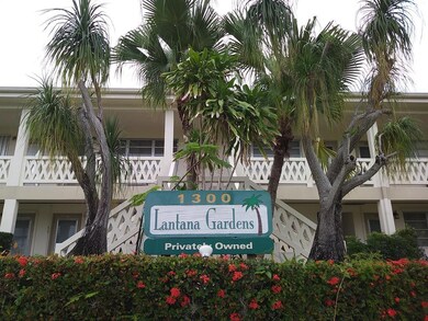 Lantana Gardens Sign