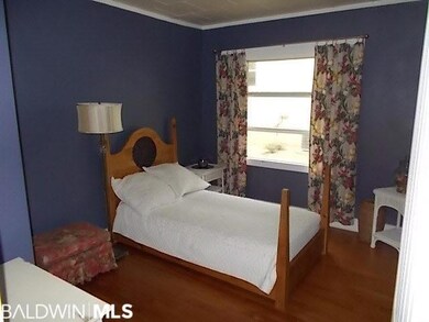 Nice sized bedroom on first floor just across from the main bathroom