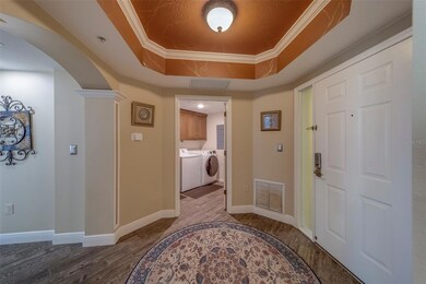 Foyer area inside condo
