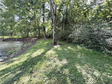 View of the rear of the property. Tranquil space.