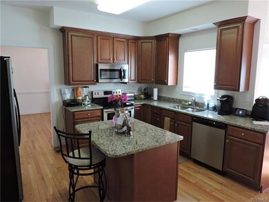 Kitchen with Granite Countertops